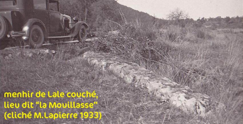 Menhir couché Lale